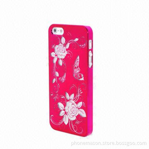 Laser Electroplate PC Case for iPhone, Customized Colors are Welcome